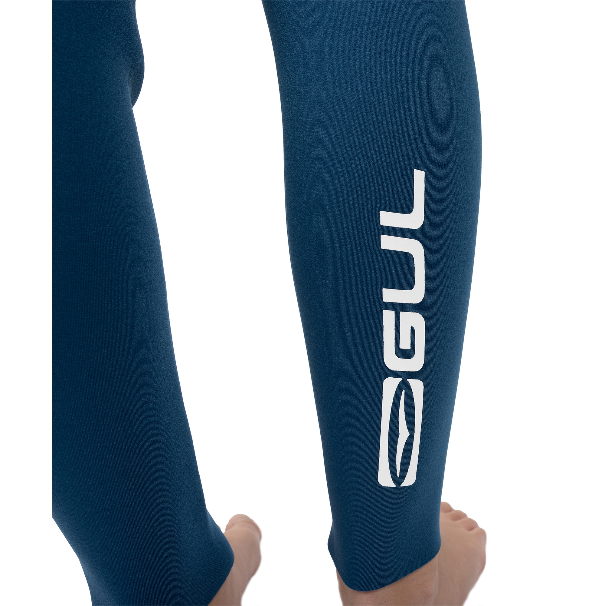 2025 Gul Junior Response Echo 3/2mm Borst Ritssluiting Wetsuit RE1329/C2 - Navy / Sulphur